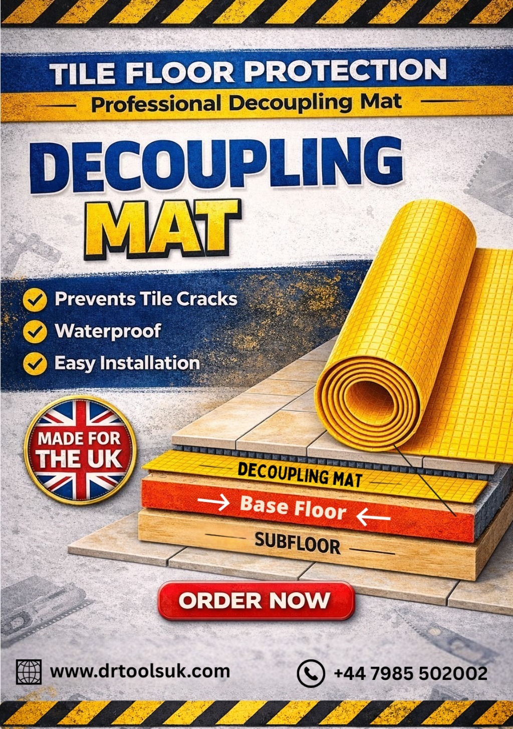 DECOUPLING MATT 5M ROLL